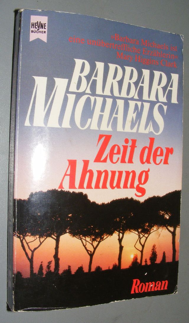 Barbara MICHAELS Zeit der Ahnung ROMAN 1991 eBay